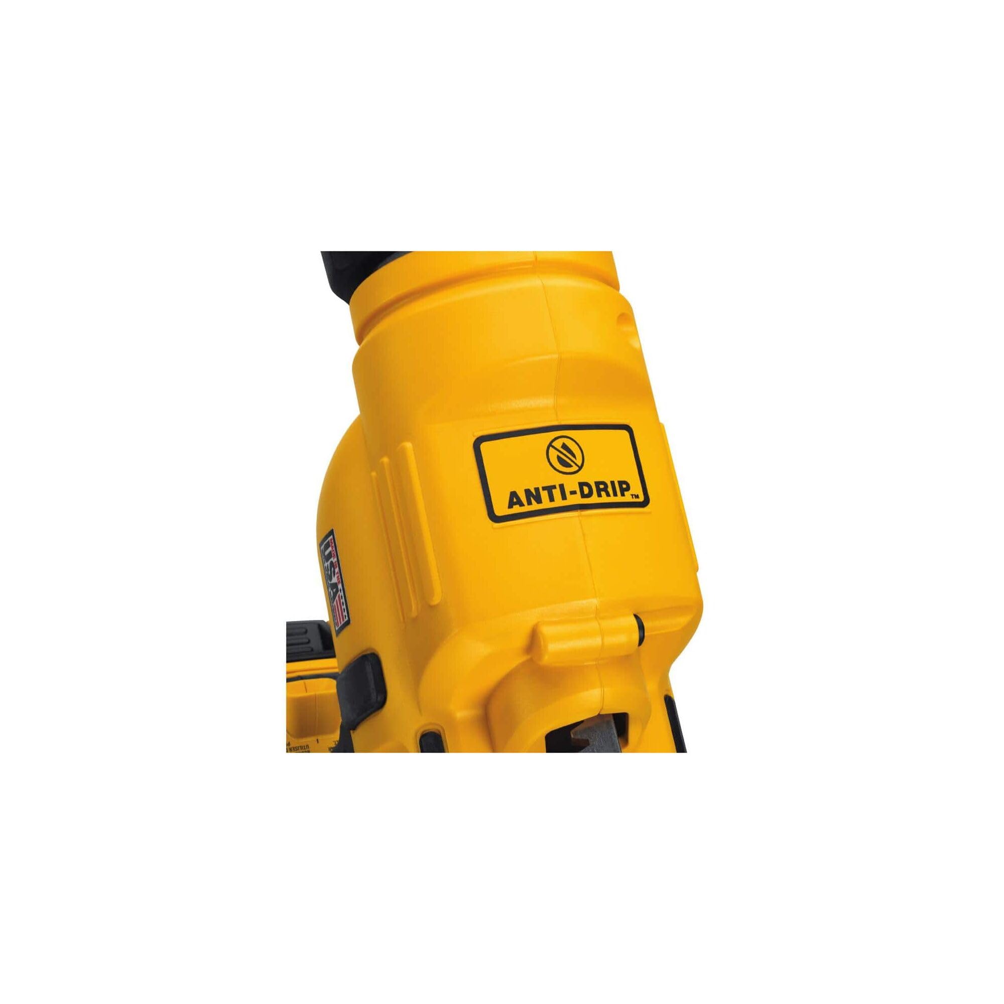 DEWALT 20V MAX Caulking Gun, Cordless, 10oz, Variable Speed Trigger, Interchangeable Canister Trays, Bare Tool Only (DCE560B)