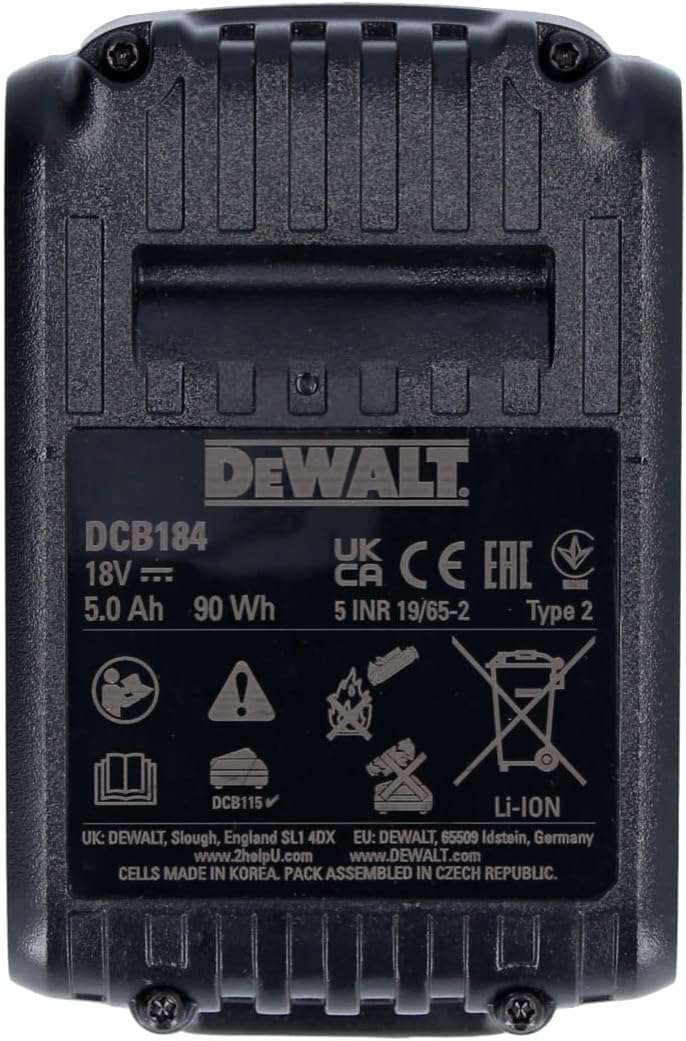 Dewalt 18V 5Ah XR Li-Ion Battery Pack