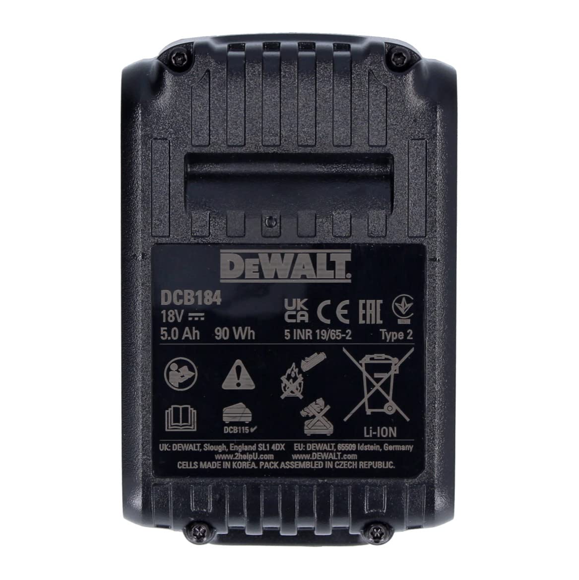 Dewalt 18V 5Ah XR Li-Ion Battery Pack