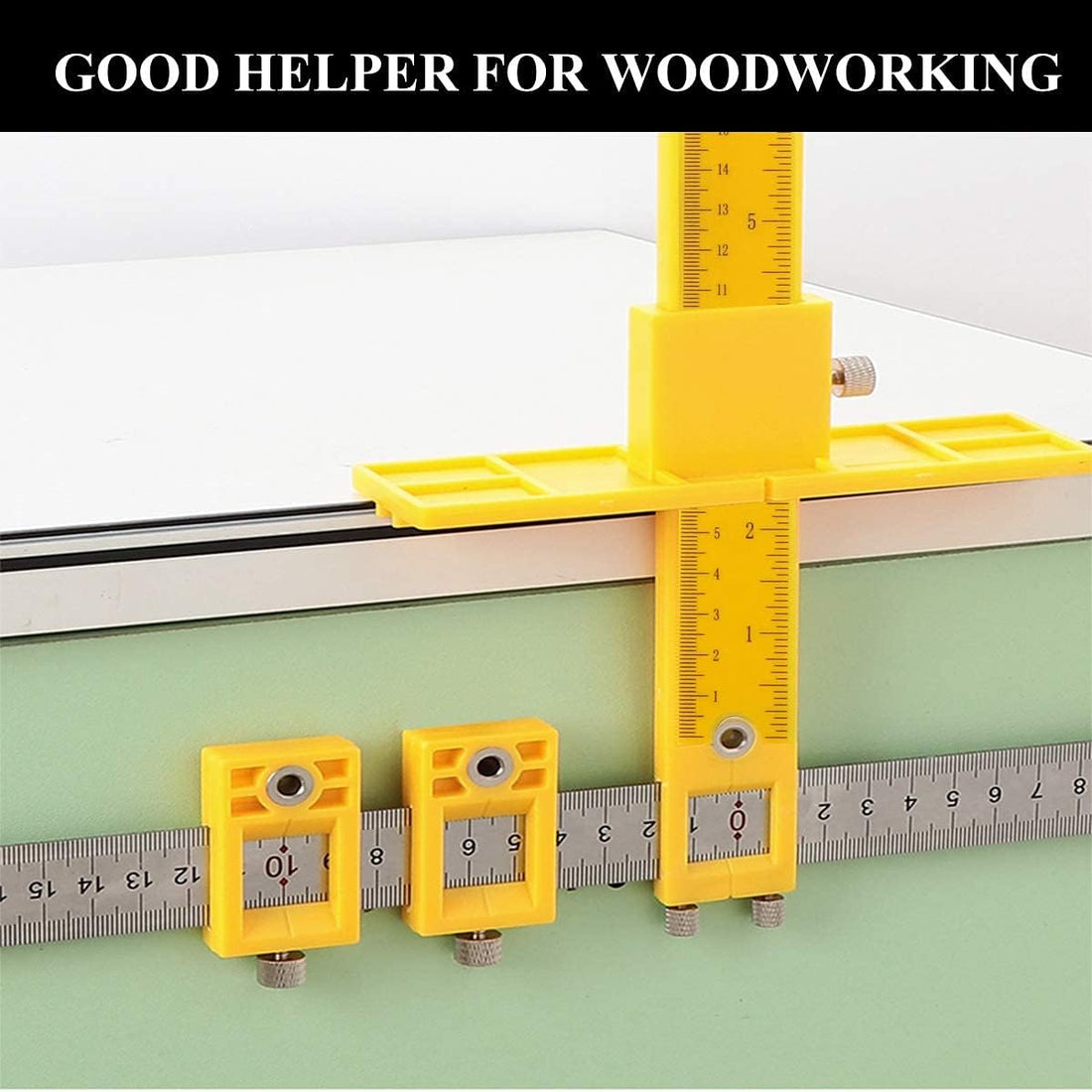 Punch Locator wood Drilling Guide Tool for Door and Drawer