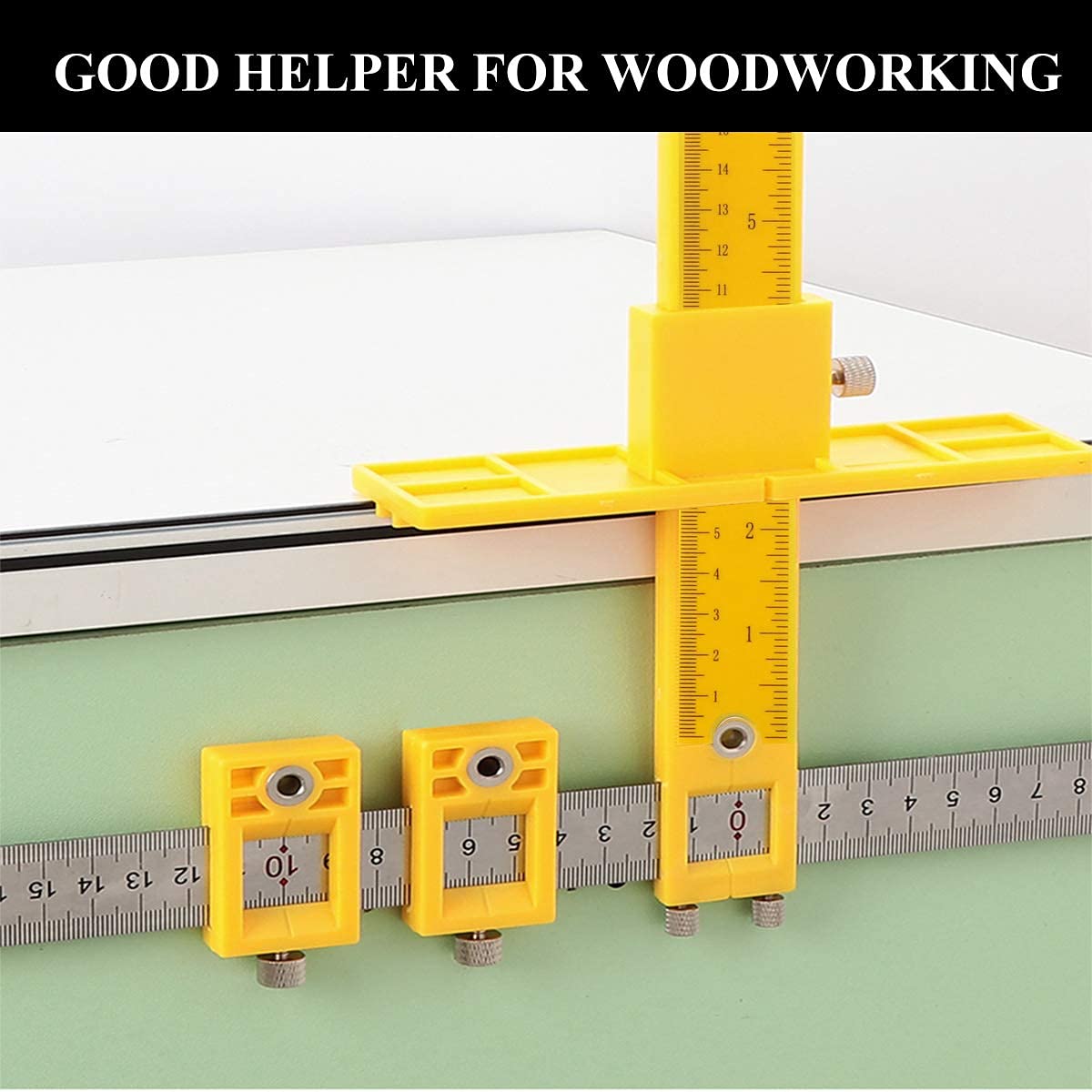 Punch Locator wood Drilling Guide Tool for Door and Drawer