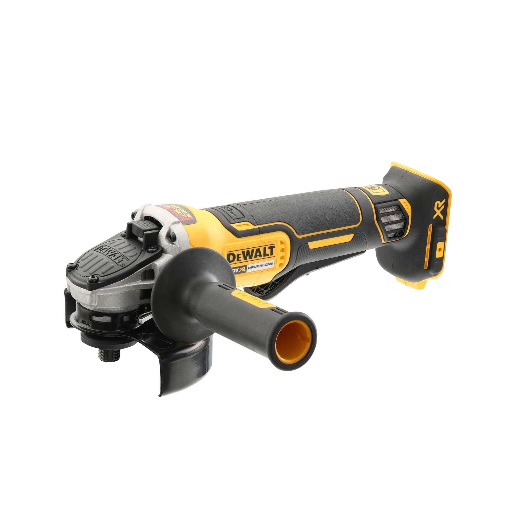 DeWalt 18V XR Bare Unit Brushless Paddle Switch Angle Grinder, 125 mm