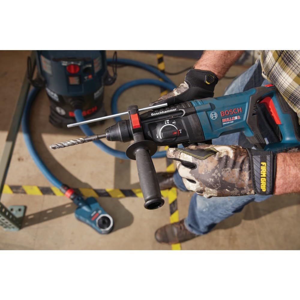 BOSCH GBH18V-26DN 18V EC Brushless SDS-plus® Bulldog™ 1 In. Rotary Hammer (Bare Tool)