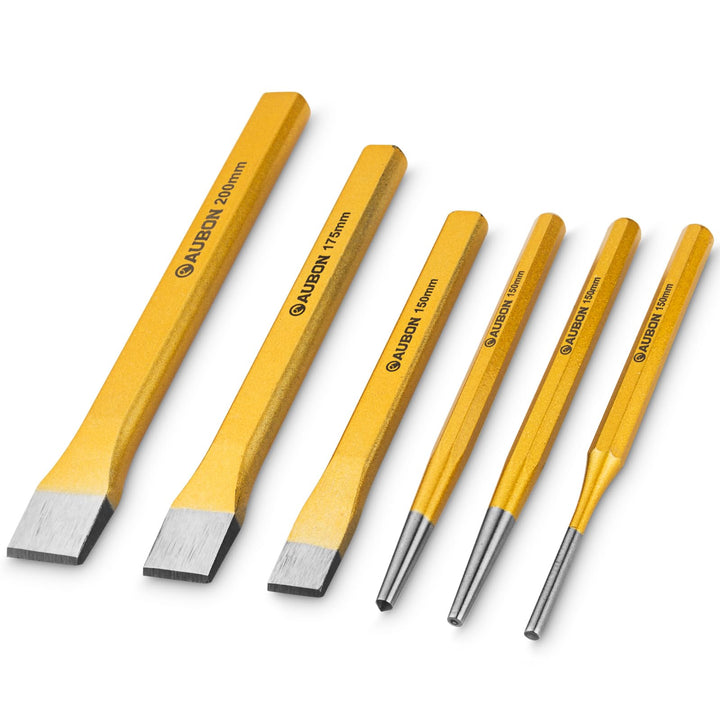 6 Pcs Punch and Chisel Set