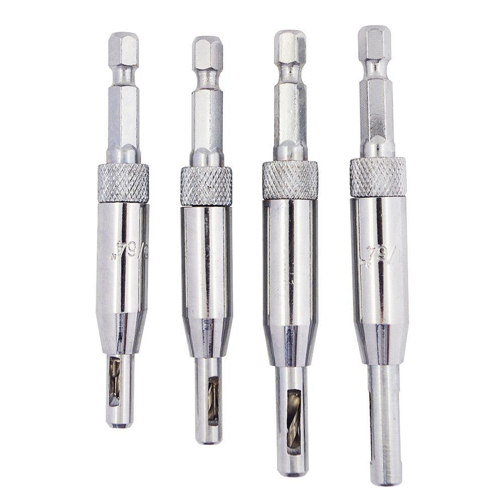 Yakamoz Self Centering Drill Bit, 4PCS