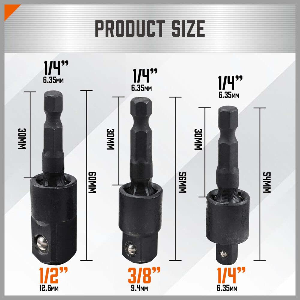 Impact Drill Bit Extension, Screwdriver Drill Bit
