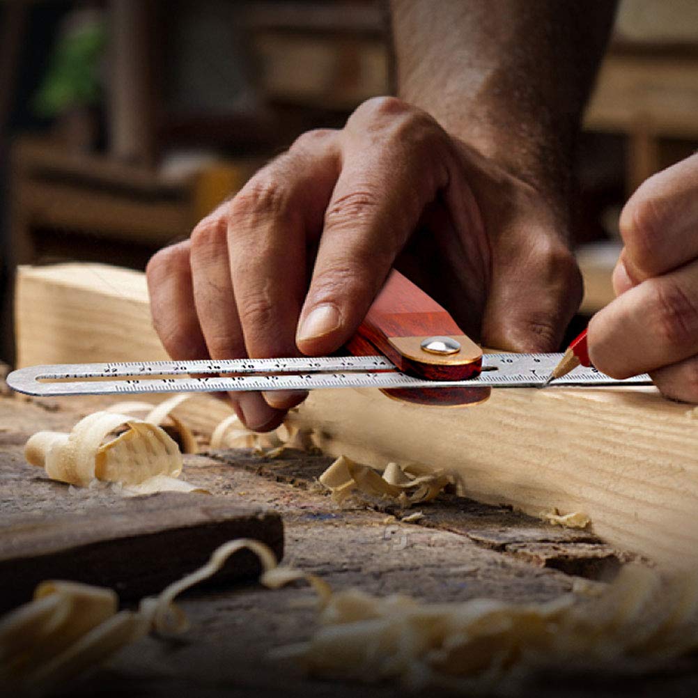 Adjustable Carpentry Square Bevel Gauge Sliding T-Bevel 230mm