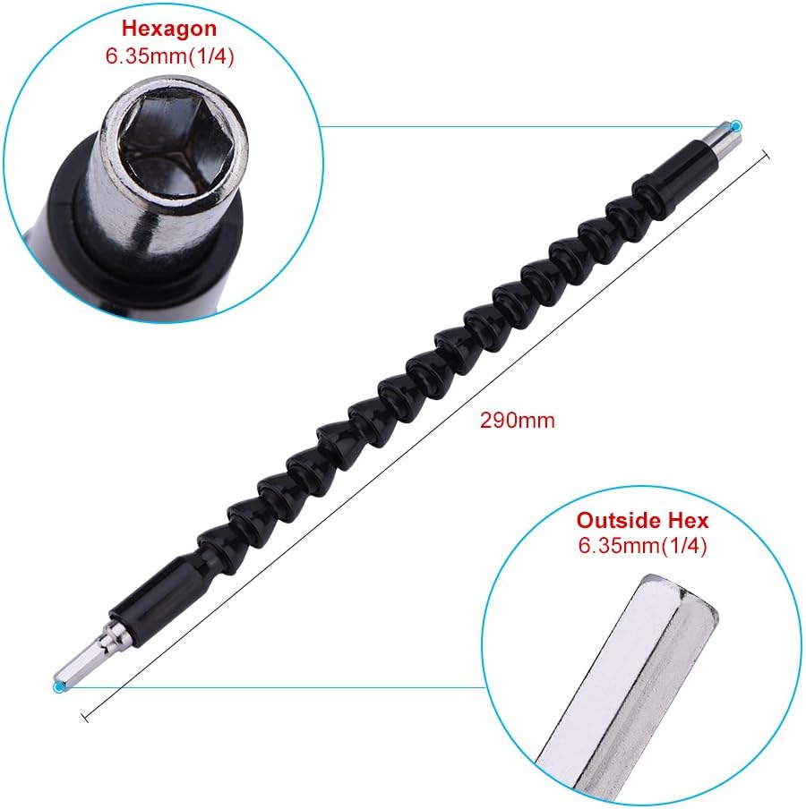 Flexible Extension Screwdriver Drill Bit Holder