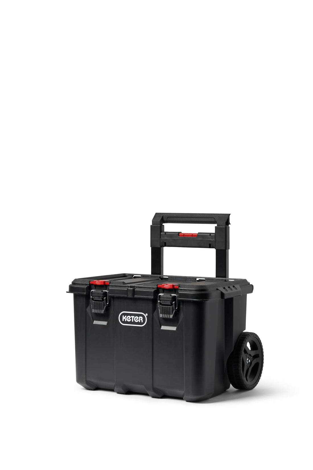 Keter Stack-n-Roll Mobile Tool Storage and Organization, 3 Piece Resin Modular Toolbox System