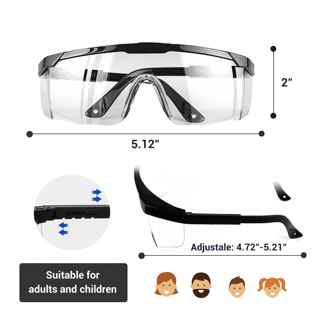 Safety Goggles Protective Eyewear Goggles