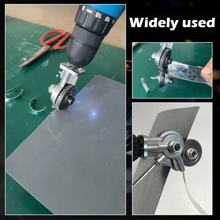 Electric Drill Plate Cutter Double Headed Metal Sheet Cutter Sharp