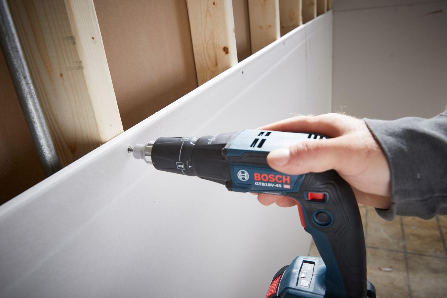 BOSCH GTB18V-45N 18V Brushless 1/4 In. Hex Screwgun (Bare Tool)