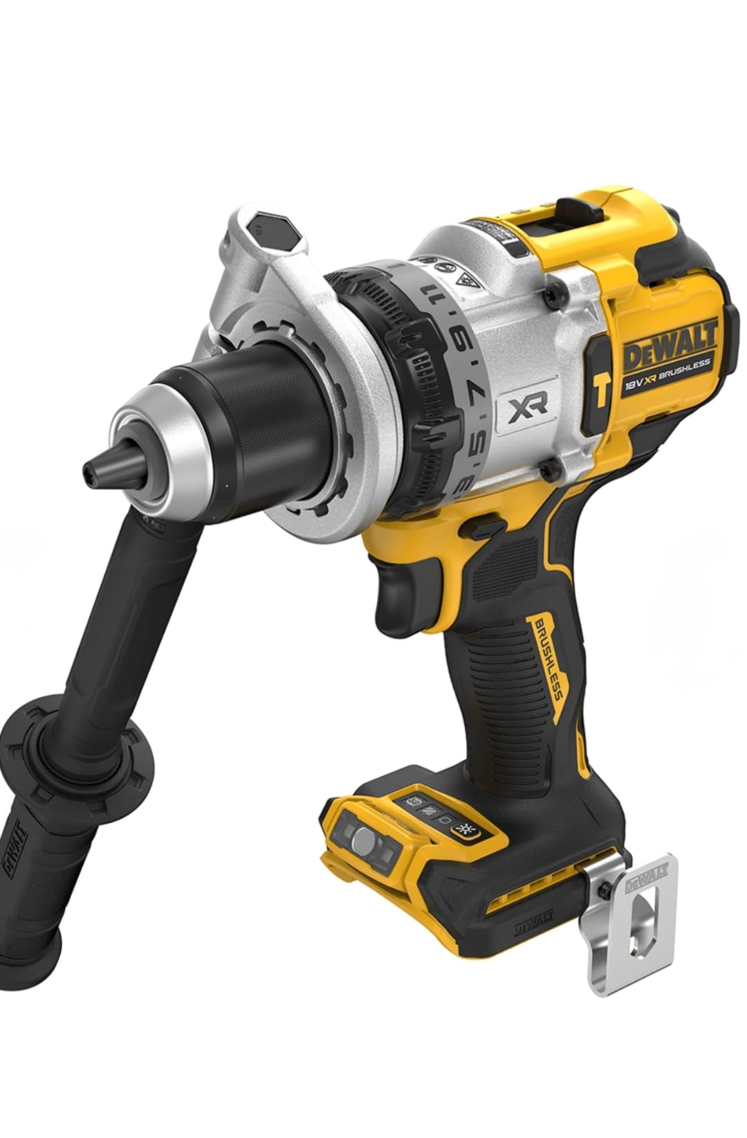 DEWALT DCD1007N-XJ 18V XR Premium Brushless Hammer Drill Driver, Bare Unit