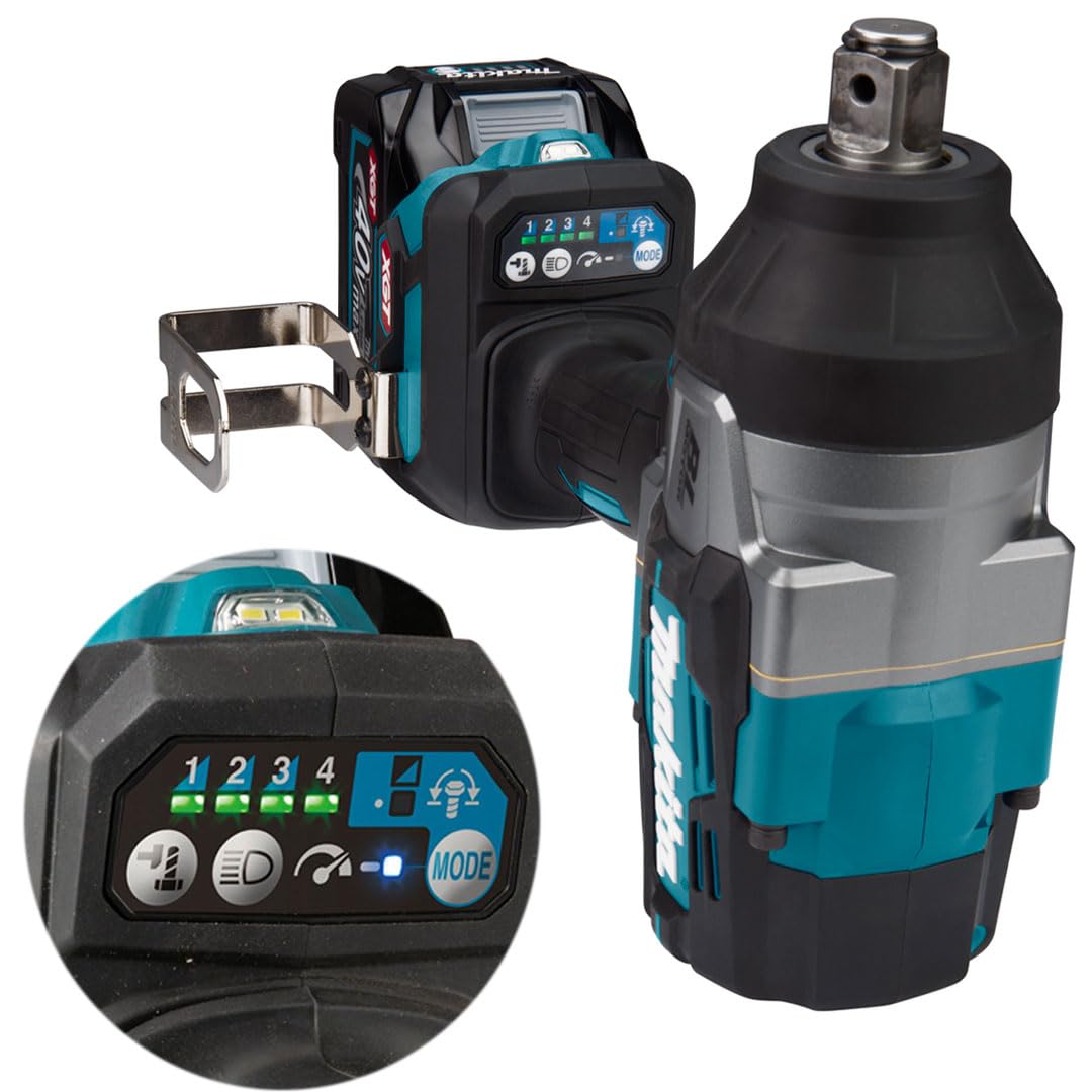 Makita TW001GZ 40V Max XGT Li-Ion 3/4-Inch Square Drive Impact Wrench with Brushless Motor