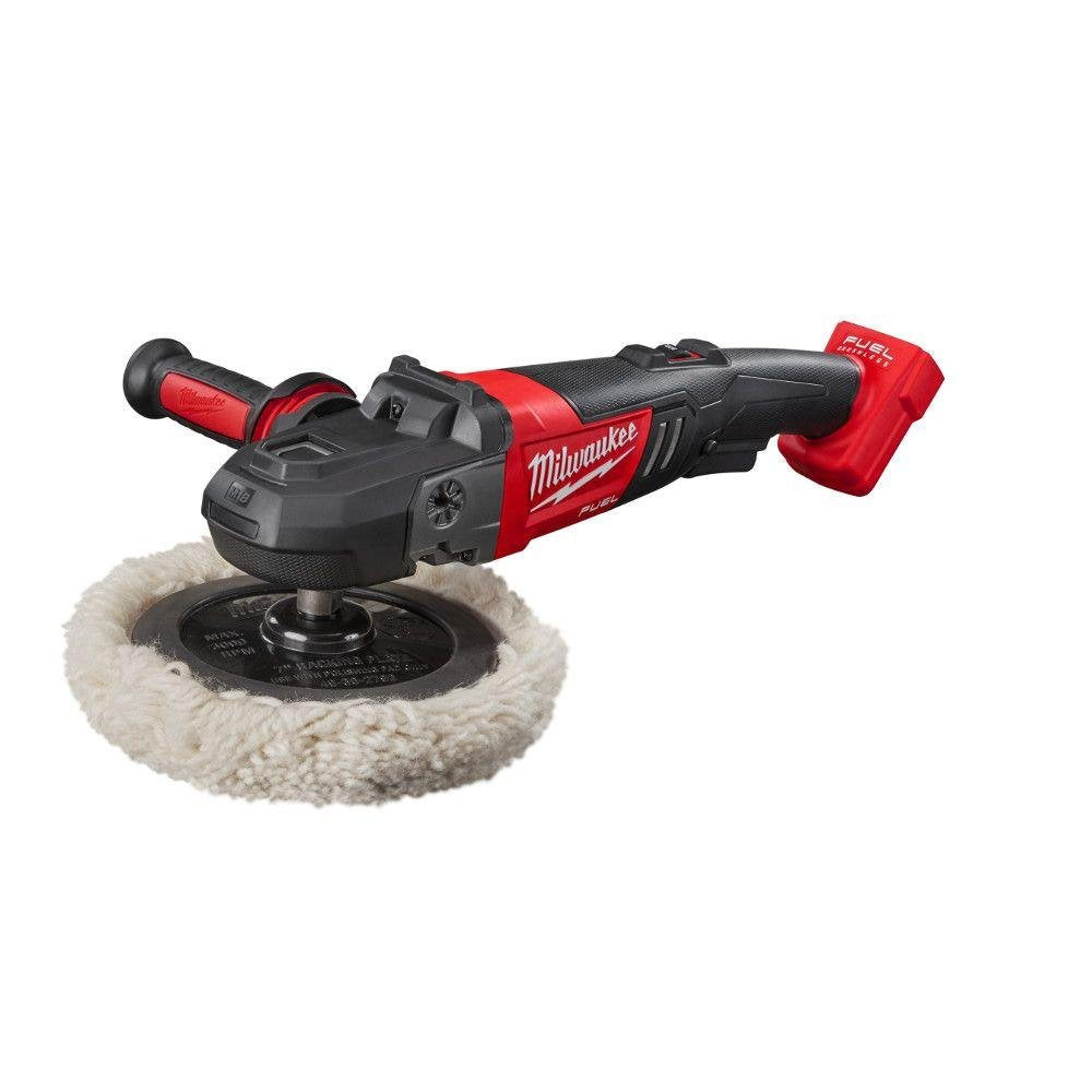 Milwaukee 2738-20 M18 18-Volt Fuel Lithium-Ion Brushless Cordless 7 inch Variable Speed Car Polisher (Tool-Only)