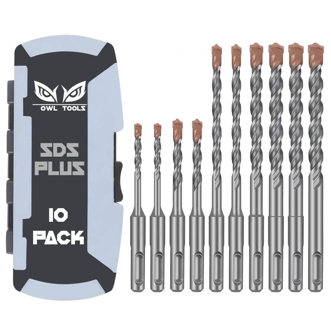 Owl Tools SDS Plus Rotary Hammer Drill Bit Set