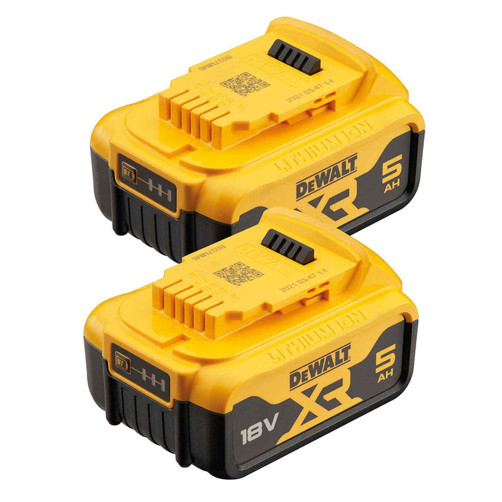 Dewalt 18V 5.0Ah Battery Twin Pack (Not Including Charger)