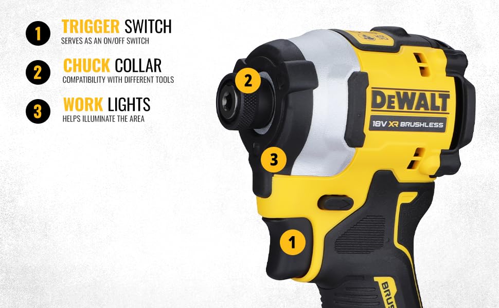 DeWalt 18V Compact 3 Speed Impact Driver