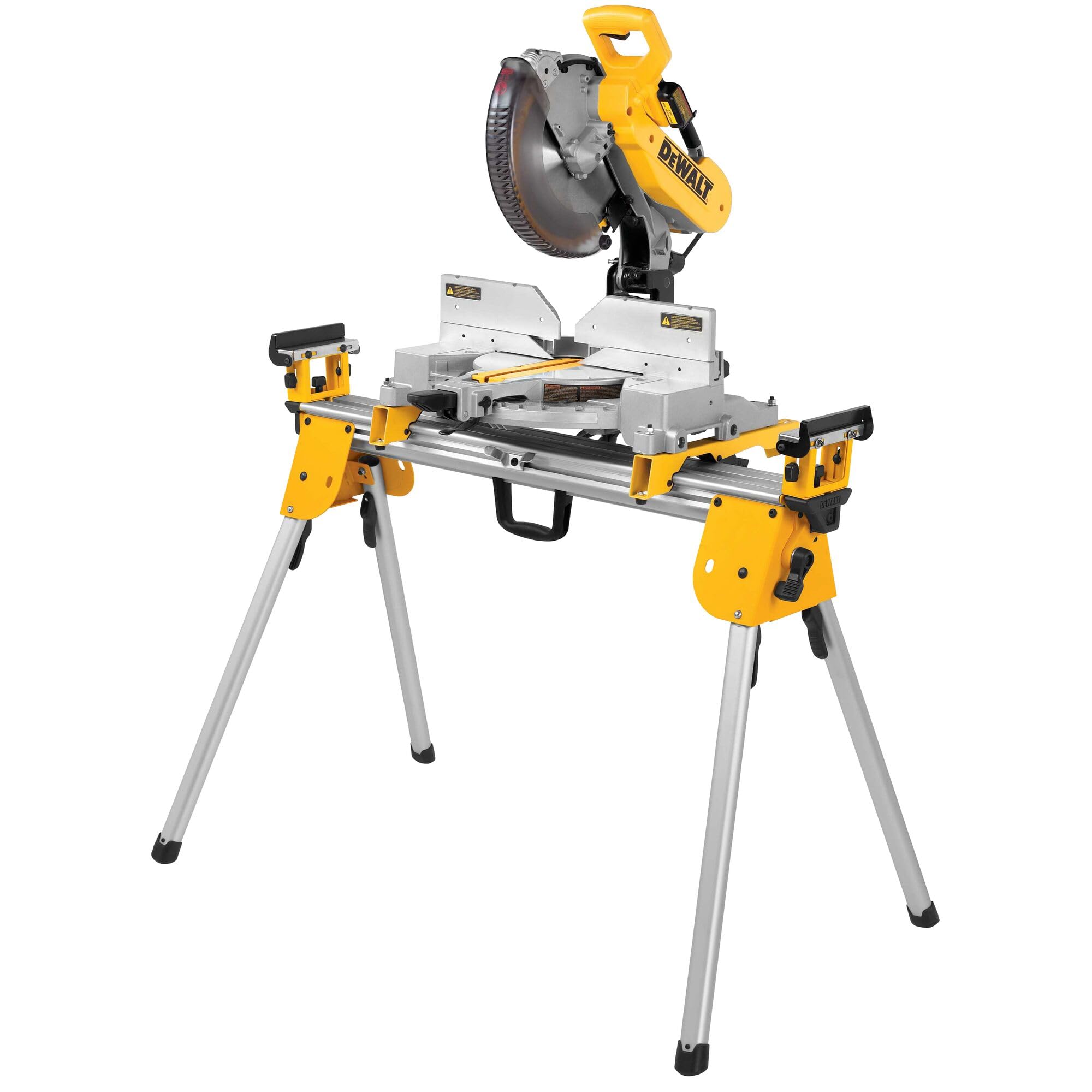 DEWALT Miter Saw Stand, Compact, 40" Beam Extends, Holds up to 500 lbs (DWX724)