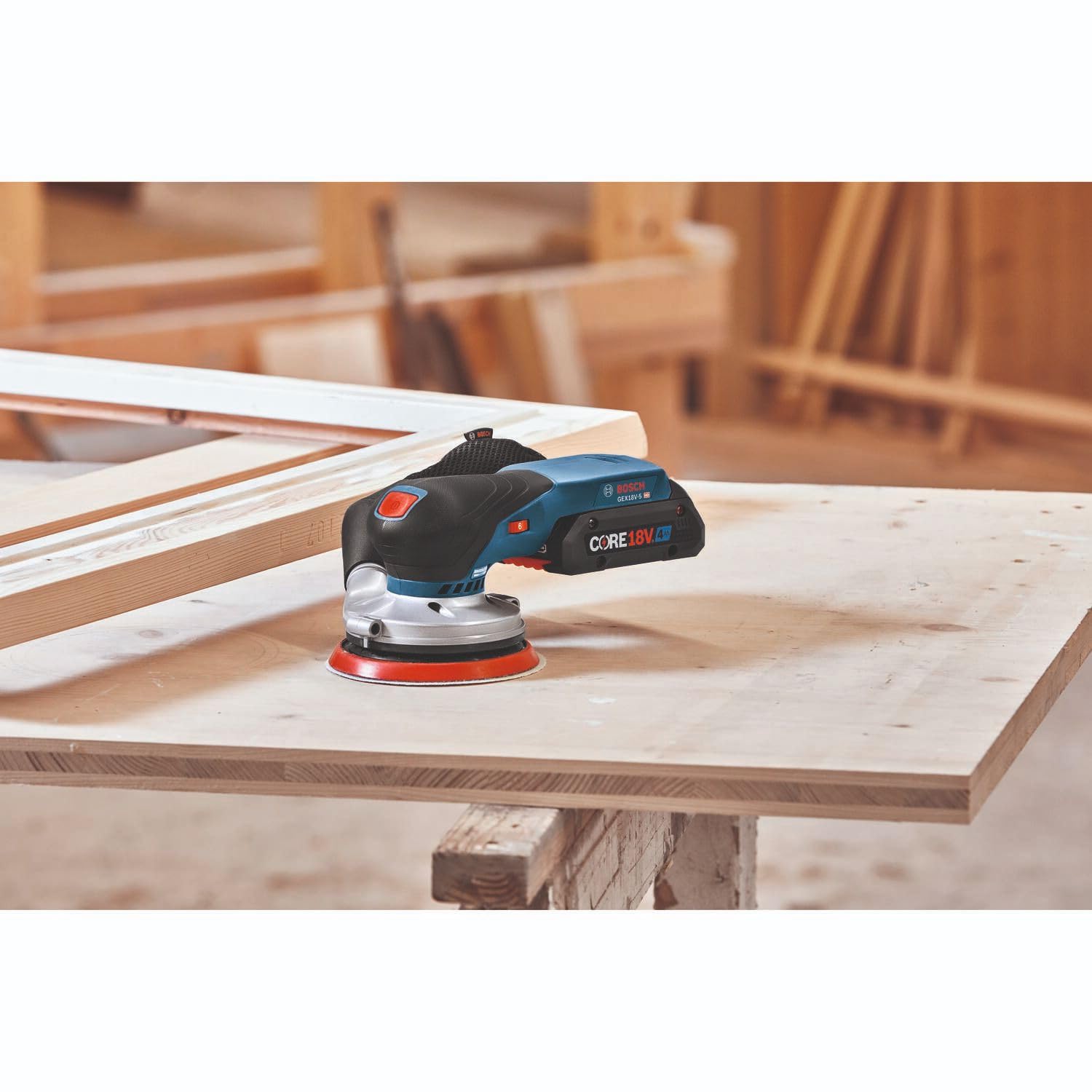 BOSCH GEX18V-5N 18V Brushless 5 Inch Cordless Random Orbit Sander (Bare Tool)