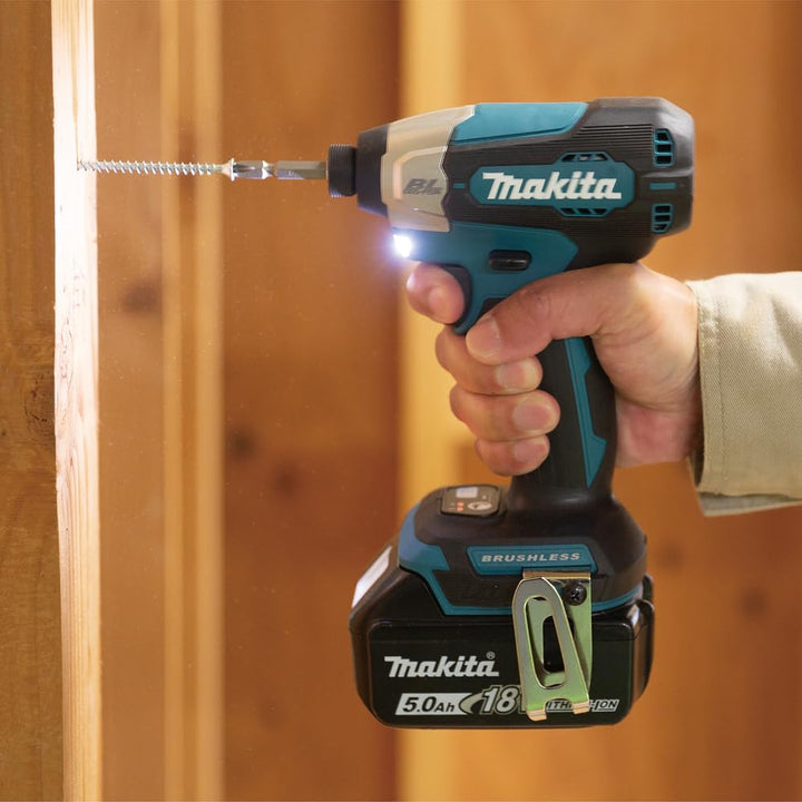 Makita DTD157Z 18V Brushless Impact Driver, Black/Blue