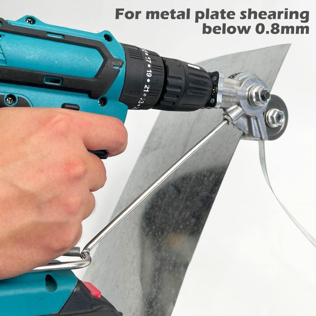 Electric Drill Plate Cutter Double Headed Metal Sheet Cutter Sharp