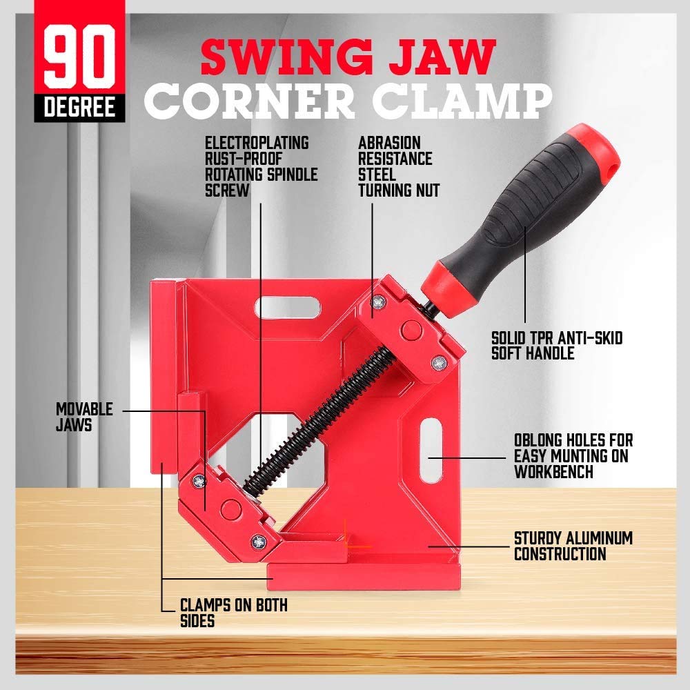 90° Right Angle Clamps/Corner Clamp tools for Carpenter