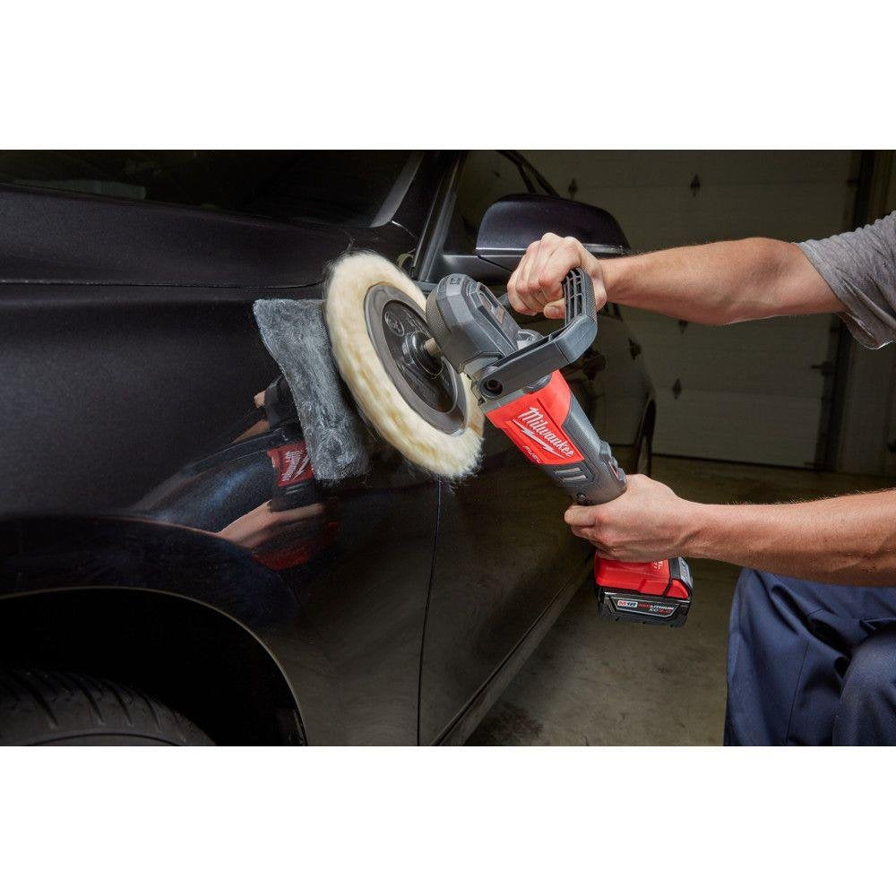 Milwaukee 2738-20 M18 18-Volt Fuel Lithium-Ion Brushless Cordless 7 inch Variable Speed Car Polisher (Tool-Only)