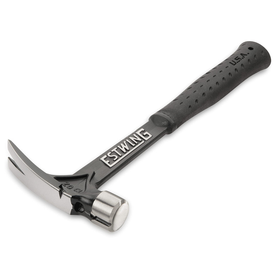 Estwing EB/15SR 15 oz Vinyl Gripped Ultra Hammer with Short Handle - Black
