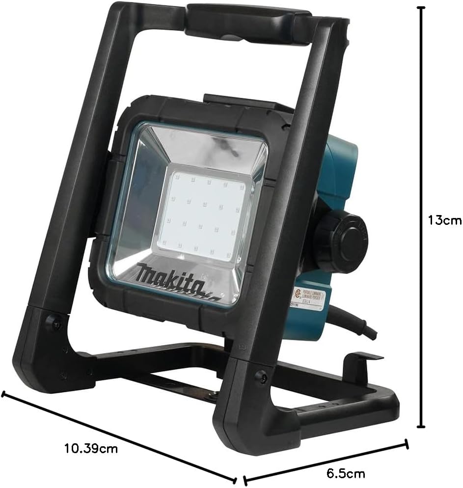 Makita DML805 18V LXT Lithium-Ion Cordless/Corded L.E.D. Flood Light Tool, Blue/Black