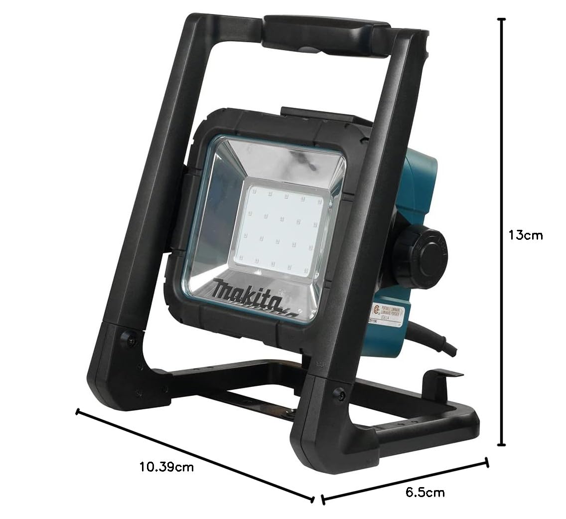 Makita DML805 18V LXT Lithium-Ion Cordless/Corded L.E.D. Flood Light Tool, Blue/Black