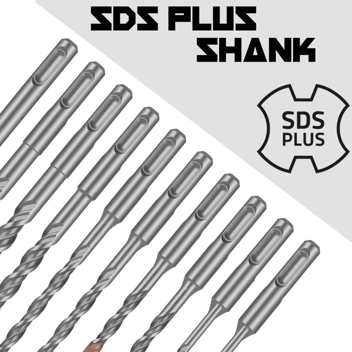 Owl Tools SDS Plus Rotary Hammer Drill Bit Set