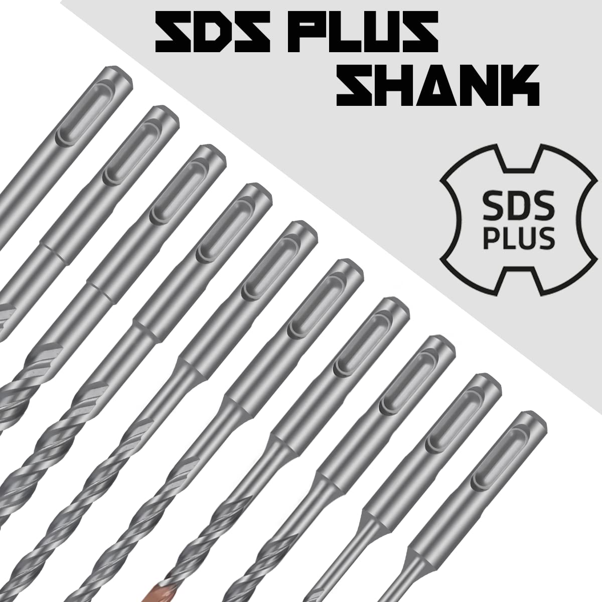 Owl Tools SDS Plus Rotary Hammer Drill Bit Set