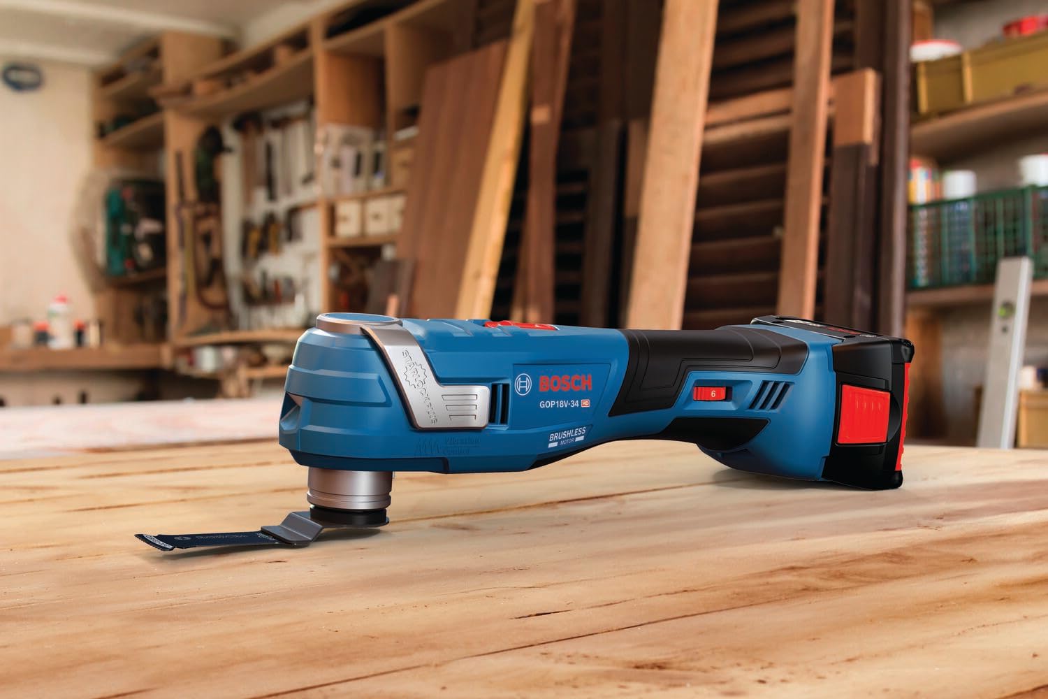 BOSCH GOP18V-34N 18V Brushless StarlockPlus® Oscillating Multi-Tool (Bare Tool)