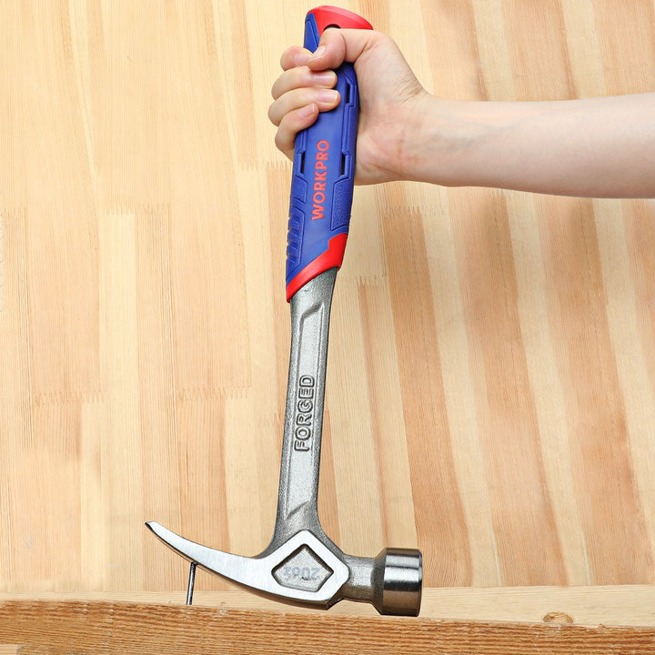 WORKPRO Claw Hammer, Framing Hammer