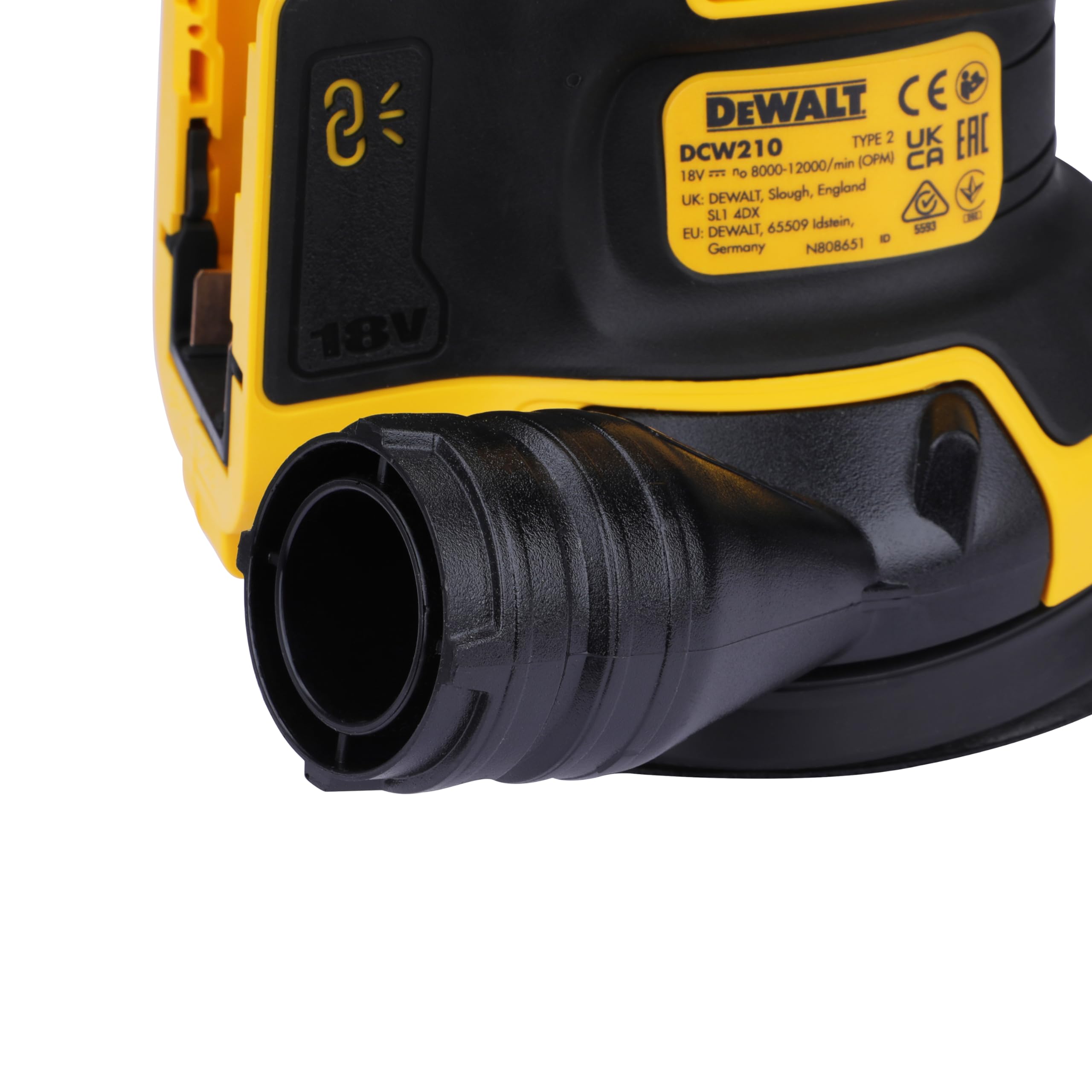 DeWalt 18V XR Brushless Random Orbital Sander, 125 mm Pad Size