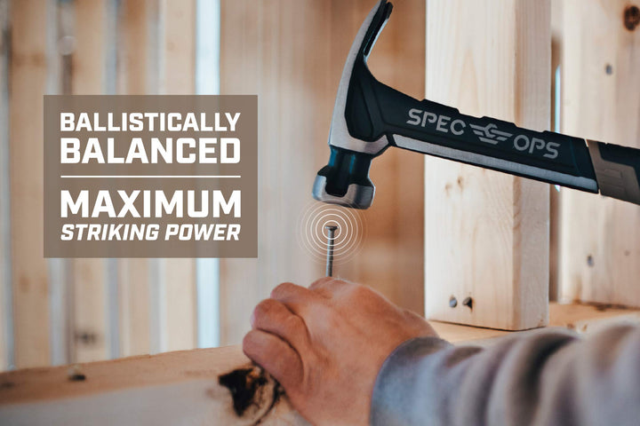 Spec Ops Tools Framing Hammer, 22 oz, Rip Claw