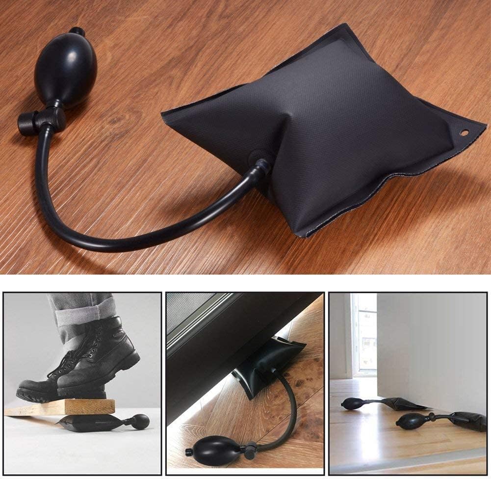 Air Wedge Bag Pump,Professional Leveling 3 Pack Strong Air Wedge Bag Kit,Car Door and Window Installation and Positioning air Cushion airbag(3 PCS air Bags)