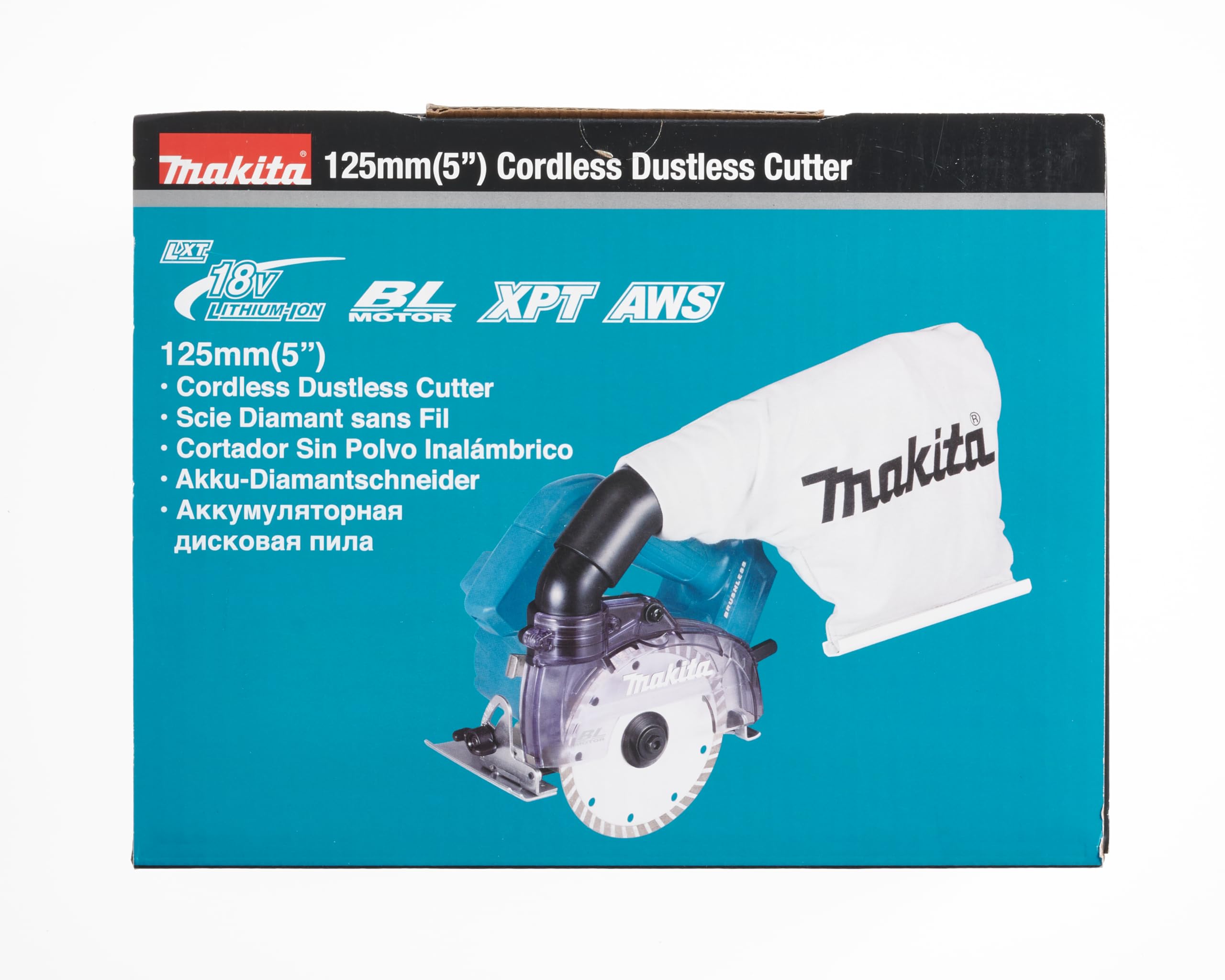 Makita DCC500Z 18V Li-ion LXT Brushless 125mm Disc Cutter – Batteries and Charger Not Included
