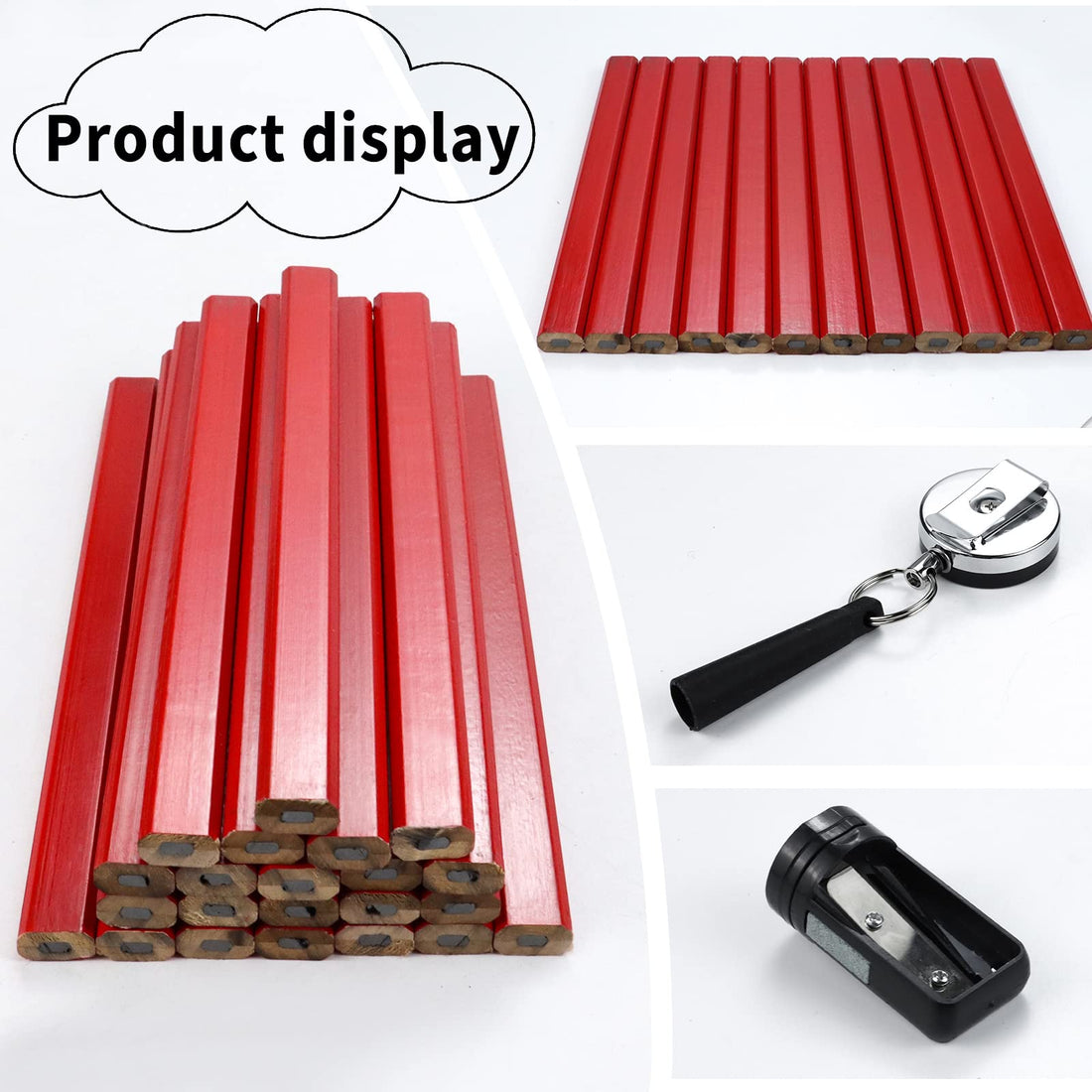 24pcs Carpenter Pencils