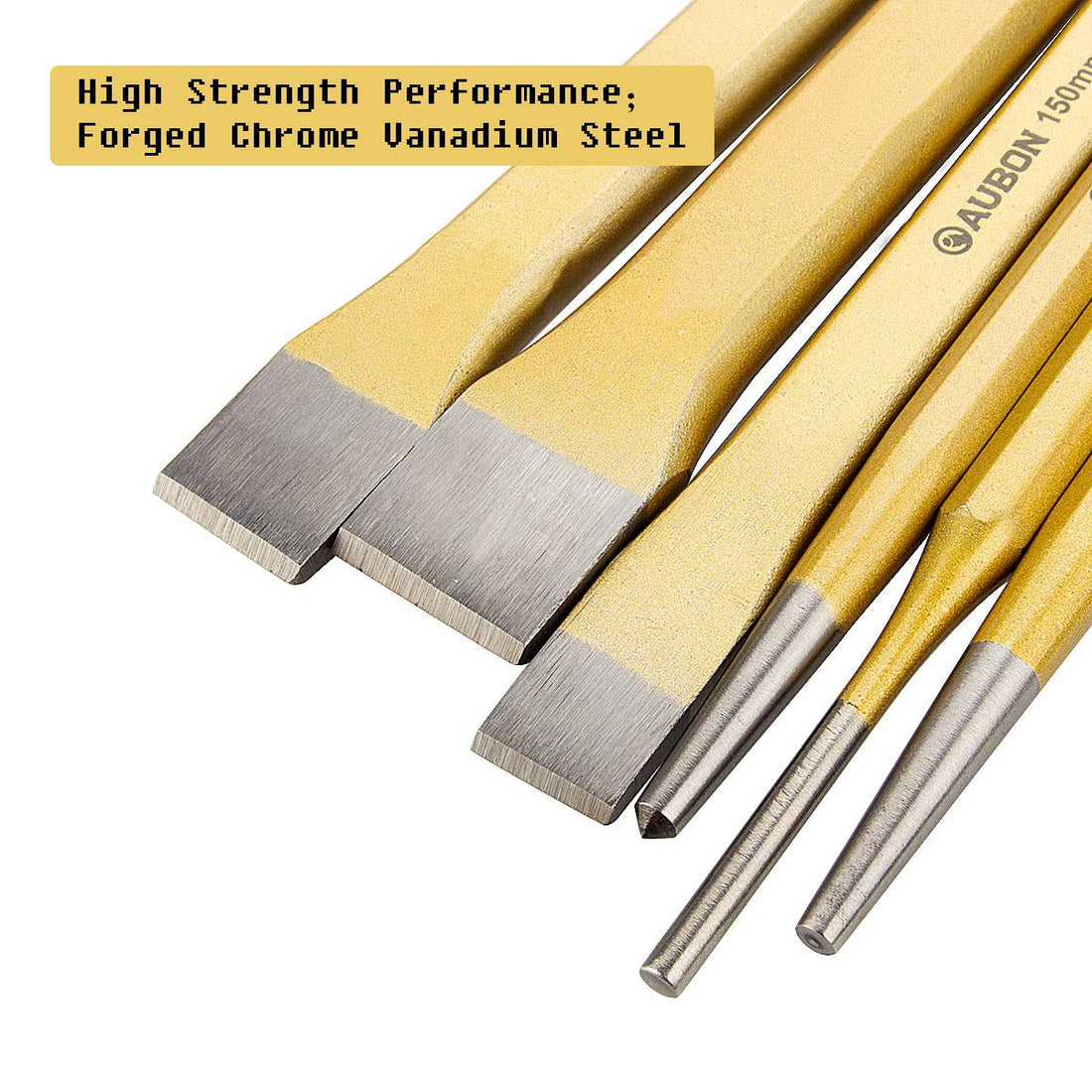 6 Pcs Punch and Chisel Set