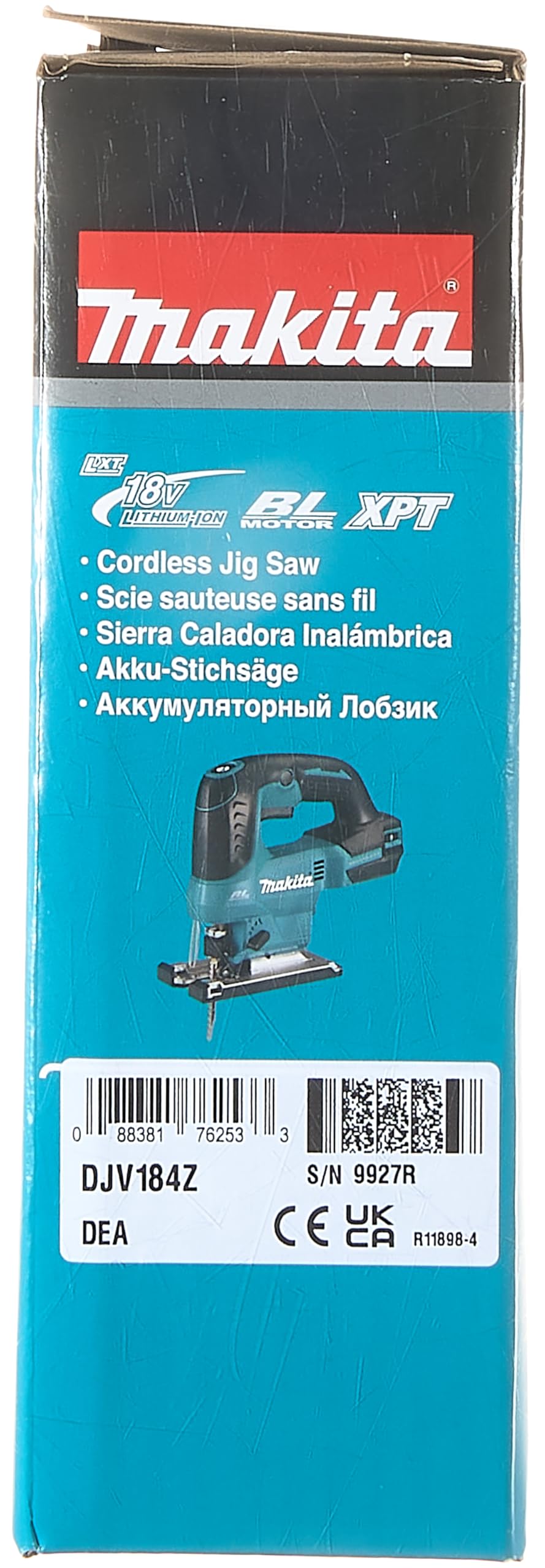 Makita DJV184Z 18V Brushless Jigsaw