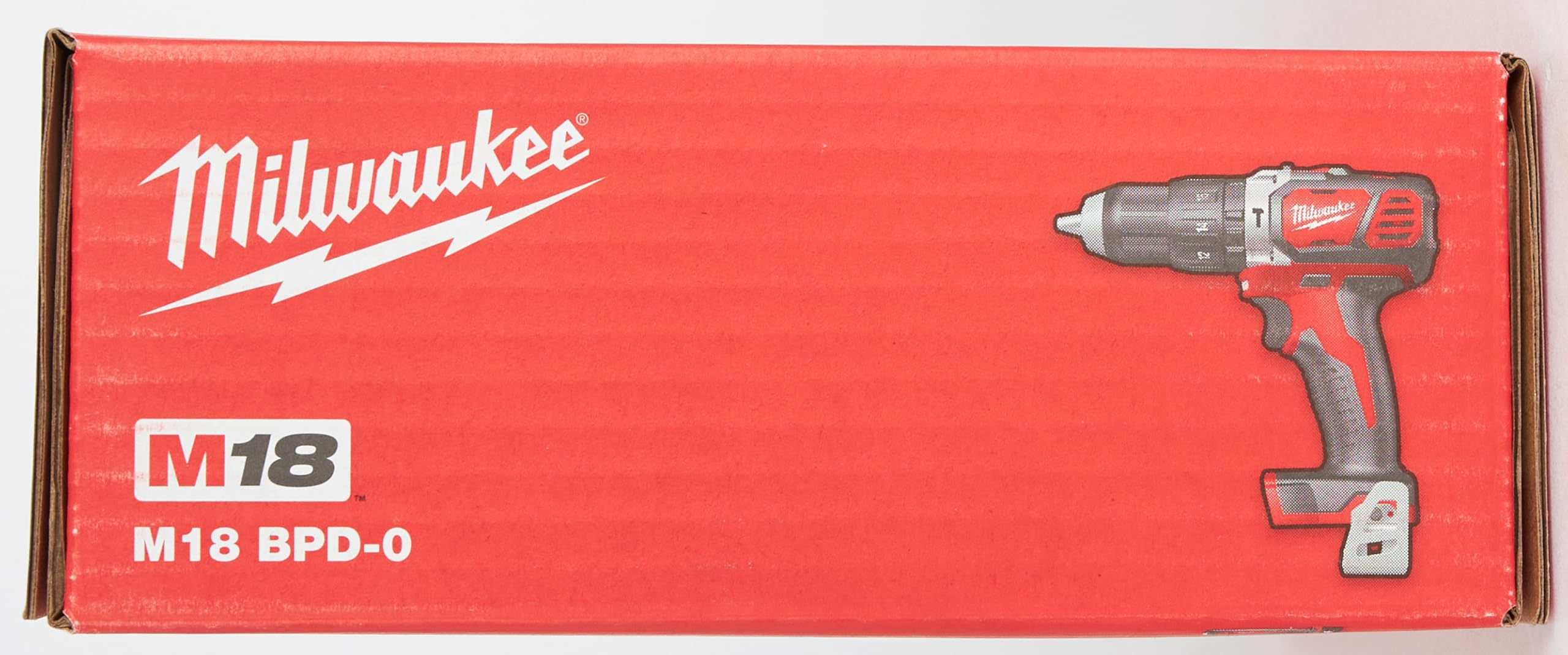 Milwaukee M18 BLPD2 18V Li-Ion M18 Heavy Duty Hammer Combi Drill - Body Only, Red