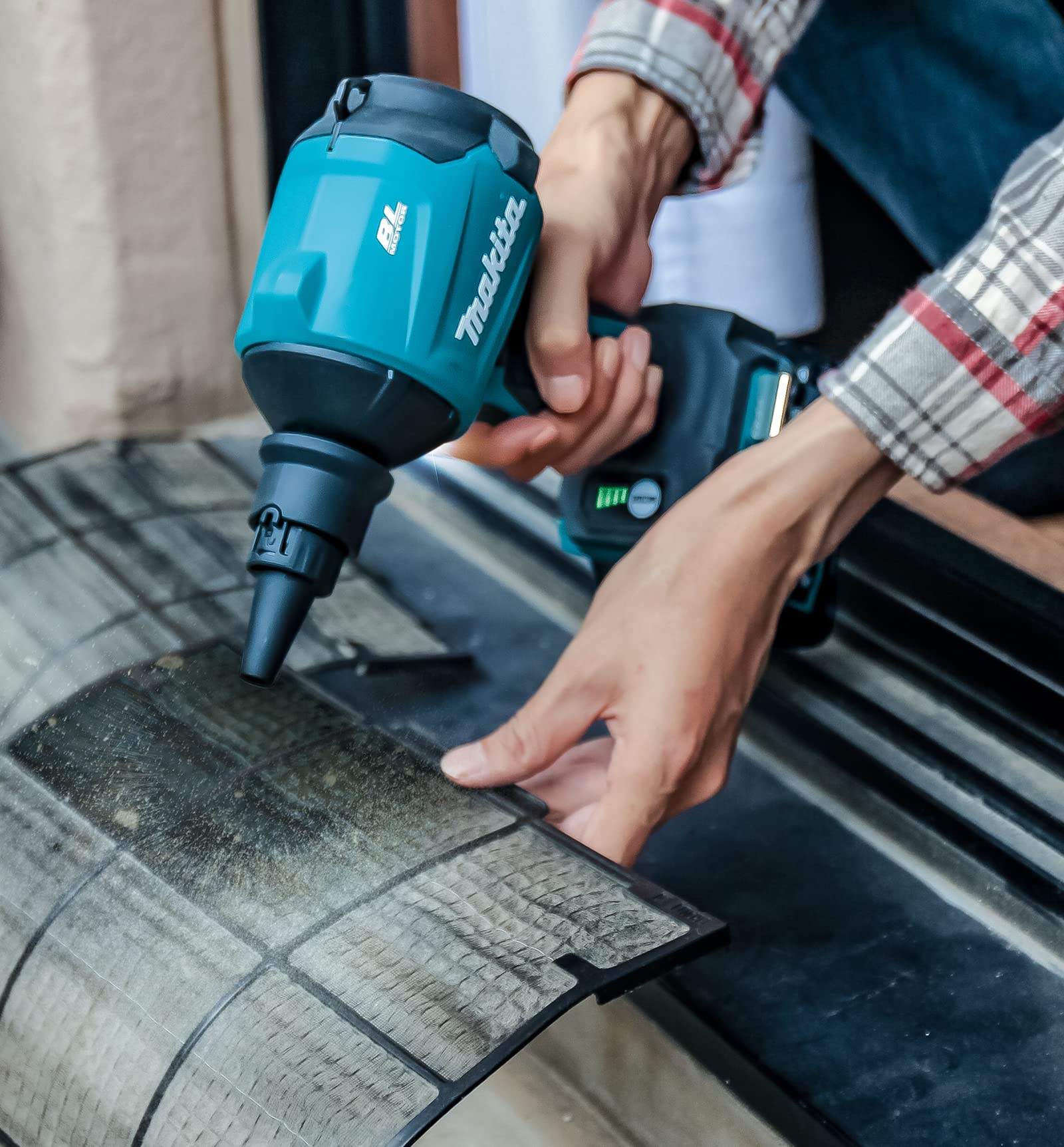 Makita AS001GZ05 40V Max Li-ion XGT Brushless Dust Blower Supplied in a Makpac Case - Batteries and Charger Not Included