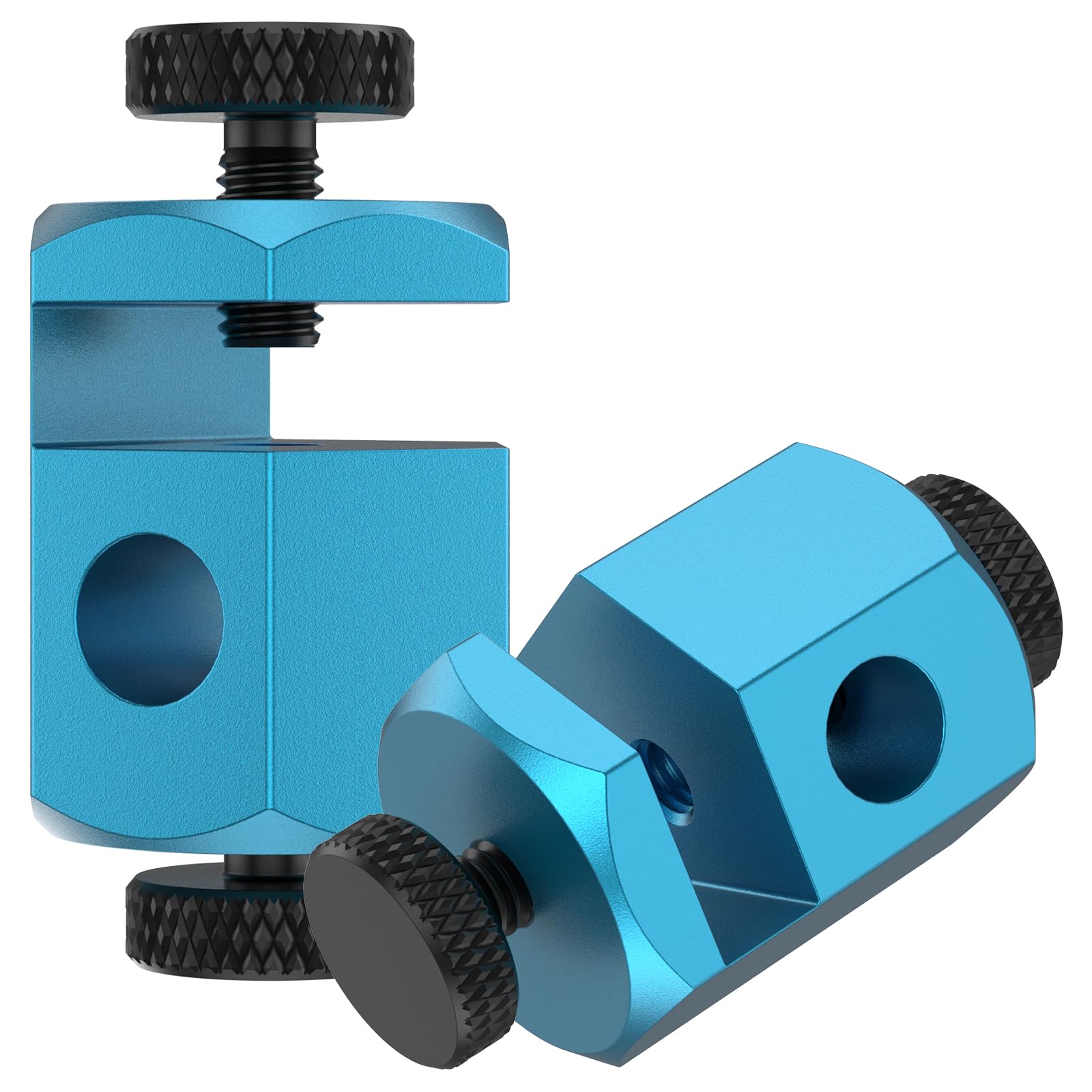 2Pcs Stair Gauge Aluminum Alloy Rafter Stair Layout Framing Jig Portable Framing Square Attachment Jig Sturdy Square Auxiliary Clamp Stair Gauge for Home Office Stair Fulasun