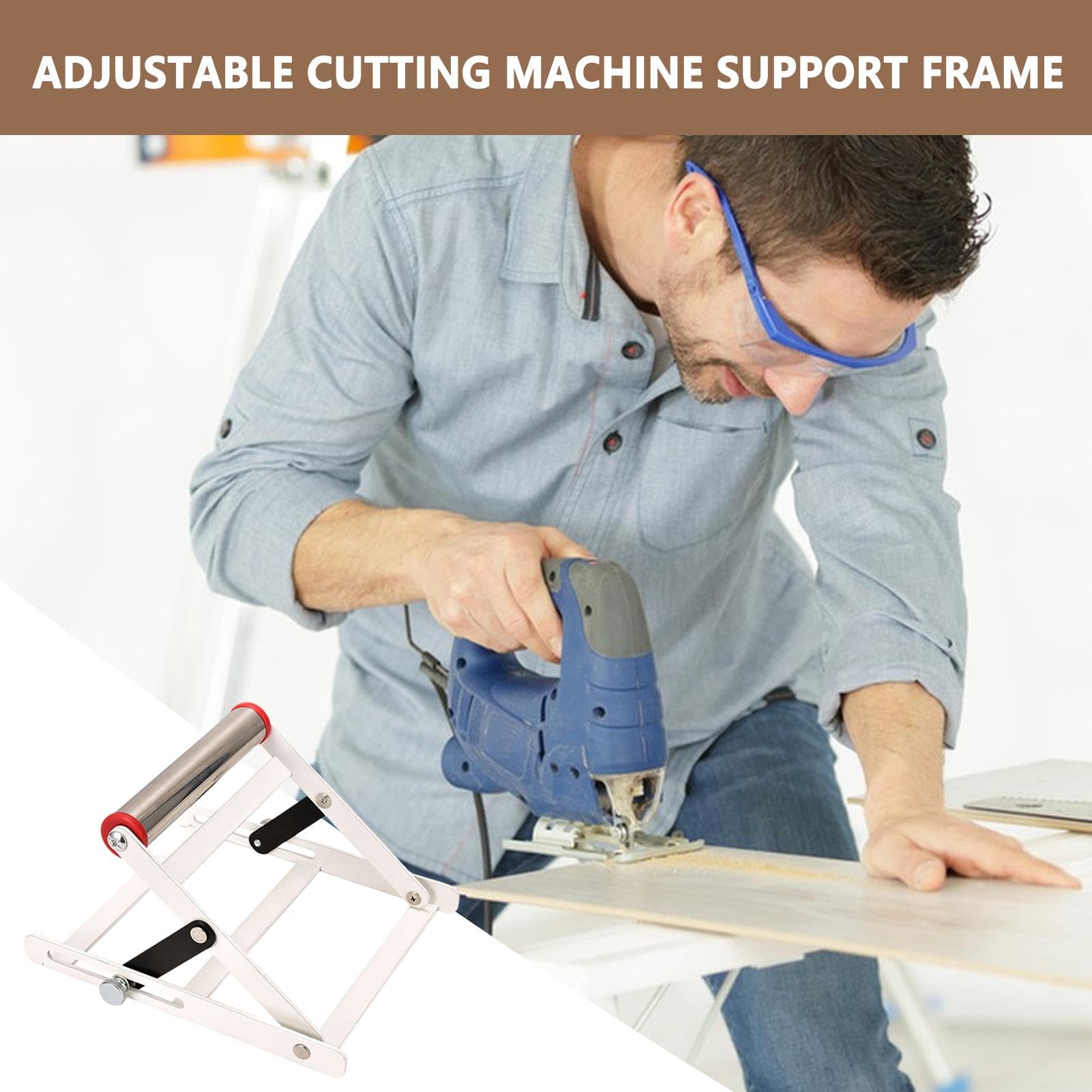 Adjustable Cutting Machine Support Frame