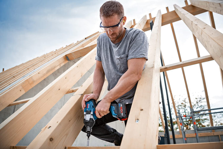 Bosch Professional BITURBO GDS 18V-1000 C cordless impact driver (1000 Nm tightening torque, 1600 Nm breakaway torque, excl. rechargeable batteries and charger, in cardboard box)