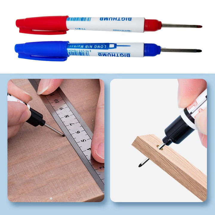 Deep Hole Markers Carpenter Ink Marker for Carpenters