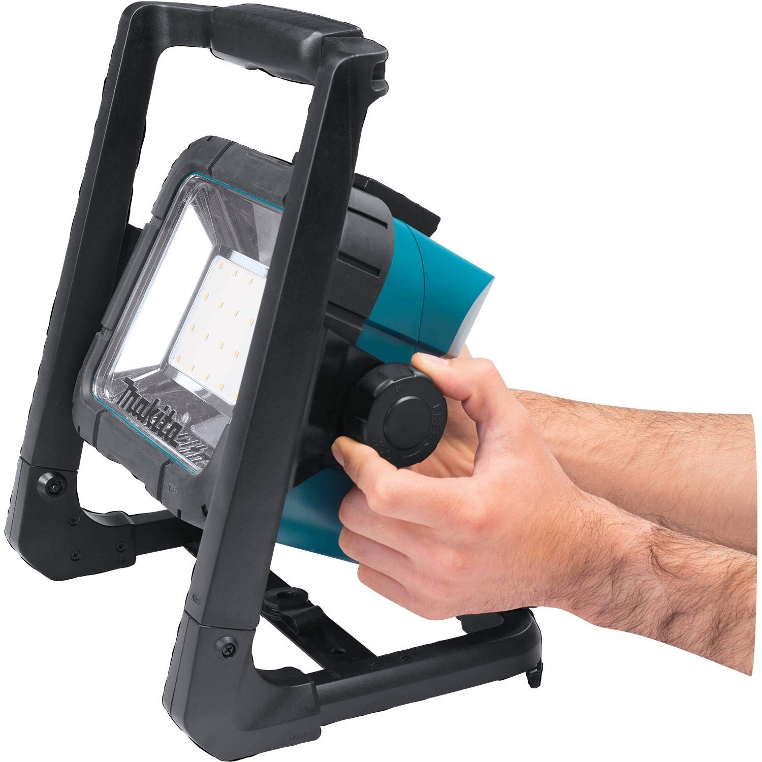 Makita DML805 18V LXT Lithium-Ion Cordless/Corded L.E.D. Flood Light Tool, Blue/Black