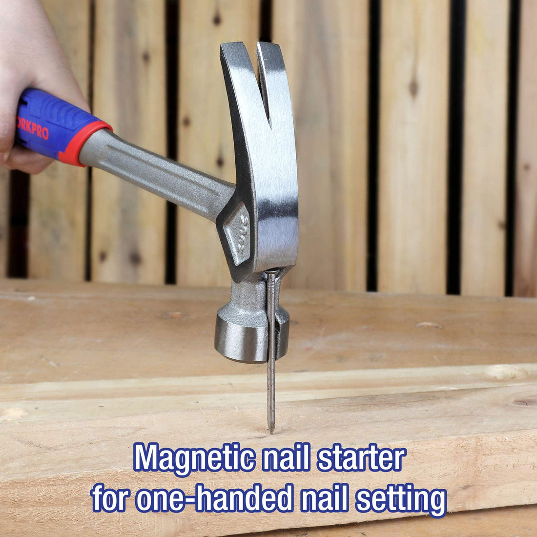 WORKPRO Claw Hammer, Framing Hammer